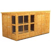 Power 12x6 Pent Combined Potting Shed with 6ft Storage Section