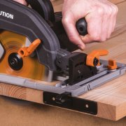 R185CCSX 185mm Multi-Material Circular Saw & Track (Combination Pack) - 110v
