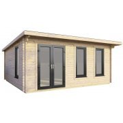 Pent Roof Log Cabins