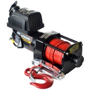 Warrior Ninja 2000 12V Electric Winch / Synthetic Rope  - 907kg / 2000lbs