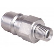ARS350 Male Quick Release to 3/8" BSP Male - 350 Bar / 5076 Psi - Stainless Steel Coupler