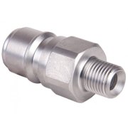 ARS350 Male Quick Release to 1/4" BSP Male - 350 Bar / 5076 Psi - Stainless Steel Coupler
