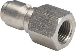3/8" Male QR Coupler to 1/4" BSP Female - Up to 280 bar / 4050 Psi