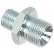 1/8" BSP Male to 1/4" BSP Male 380 Bar / 5220 Psi - Plated Steel Nipple