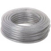 3/4" Wire Reinforced Clear PVC Hose - 10M