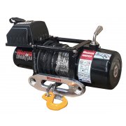 Warrior Spartan 5000 12V Electric Winch, Synthetic Rope - 2267kg / 5000lbs