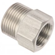 M22 Male to 3/8" BSP Female 500 Bar / 7250 Psi - Stainless Steel Coupler