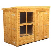 Power 8x4 Pent Combined Potting / Storage Shed