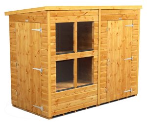 Power 8x4 Pent Combined Potting / Storage Shed