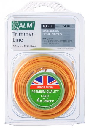 2.4mm x 15m Trimmer Line for Hyundai Line Trimmers