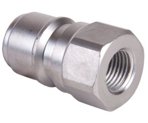 ARS350 Male Quick Release to 1/4" BSP Female - 350 Bar / 5076 Psi - Stainless Steel Coupler