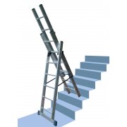 Lyte LCL6 Professional Combination Ladder 6 Rung - Exceeds EN131-2