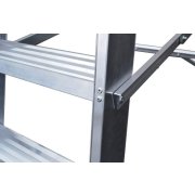 Lyte NESP4 Professional Swingback Stepladder 4 Tread Certified EN131-2 with Handrails