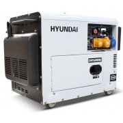 Hyundai DHY6000SE 5.3kW / 6.7kVA Silenced Standby Diesel Generator