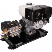 Skid Mounted E100-1012 Interpump Honda GX390 Petrol Engined Pump Unit - 15Lpm - 250 Bar / 3625 Psi