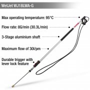 WetJet WJ18LWA-G 18ft Aluminium High Pressure Telescopic Lance