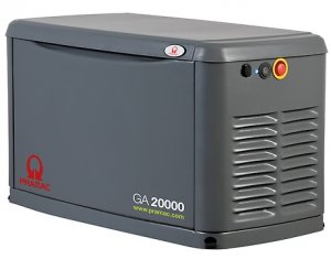 Pramac GA20000 20kW 3-phase LPG & Natural Gas Back-up Generator