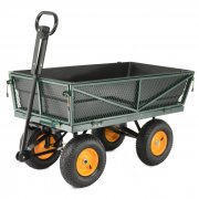 Cobra GCT300MP 300kg Tipping Garden Trolley Cart with Drop Down Sides