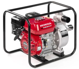 Honda WB20 2" GX120 Petrol-Engined Water Pump in Carry Frame - 620 Lpm