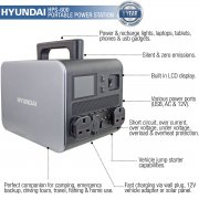 Hyundai HPS-600 Portable Power Station 600W / 50Ah
