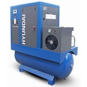 Hyundai HYSC150500DVSD 15HP 11kW 500 Litre Screw Compressor with Air Dryer and Variable Speed Drive