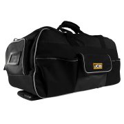 JCB 26" Wheeled Kit Bag, 90 Litre, Water-Resistant, Retractable Handle - 21-18VKB