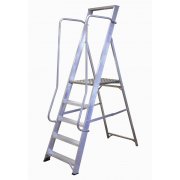 Lyte NBSWP5 Professional Aluminium Widestep Ladder 5 Tread EN131