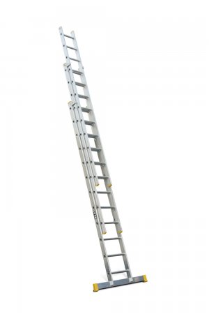 Lyte NELT340  Professional Trade 3 Section Extension Ladder 3×14 Rung