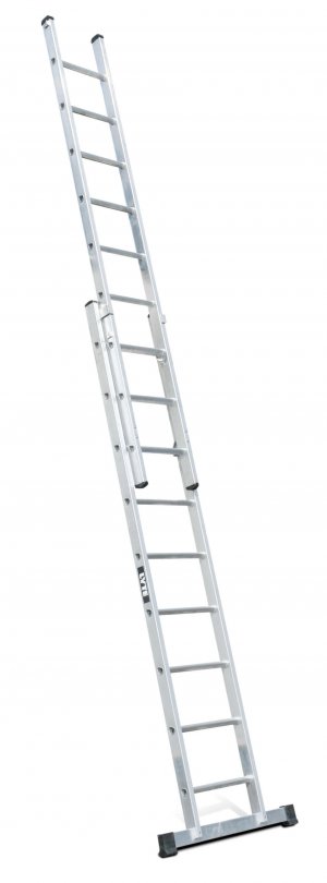 Lyte NGD225 Industrial EN131-2 Professional 2 Section Extension Ladder 2×9