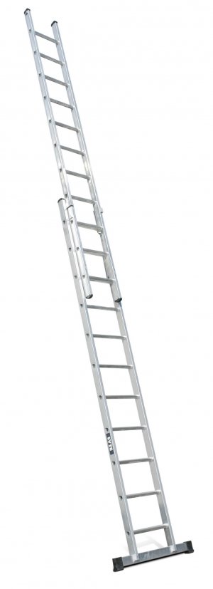 Lyte NGD230 Industrial EN131-2 Professional 2 Section Extension Ladder 2×11