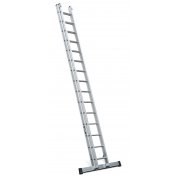Lyte NGD240 Industrial EN131-2 Professional 2 Section Extension Ladder 2×15