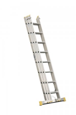 Lyte NGLT325 EN131-2 Professional 3 Section Extension Ladder 3×7 Rung