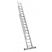 Lyte NGT330 Industrial EN131-2 Professional 3 Section Extension Ladder 3×11 Rung