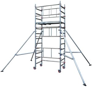 OneLyte One Man Industrial Mobile Platform Ladder Tower - 1.2m