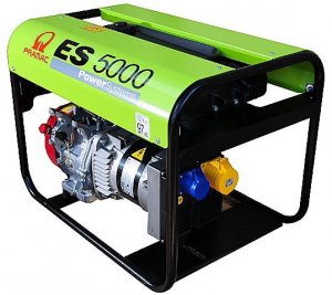 Pramac ES5000 5.1kVA 4.6kW Honda Powered Petrol Generator with Long Run Fuel Tank