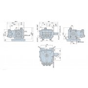 RC12.17 Annovi Reverberi 24mm Solid Shaft Pressure Washer Pump - 170 Bar / 2465 Psi - 1450rpm - 12lpm