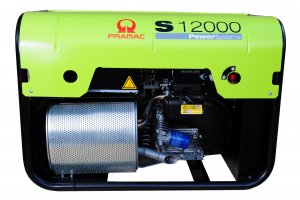 Pramac S12000 400V 3-Phase 13.9kVA 11kW Honda GX630 Petrol Engine Generator