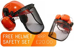 Free Safety Helmet & Visor Kit Worth £20