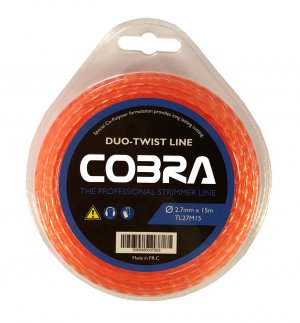 Cobra 2.7mm x 15m Duo-Twist Professional Strimmer Line