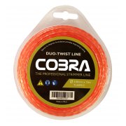 Cobra 3.0mm x 12m Duo-Twist Professional Strimmer Line