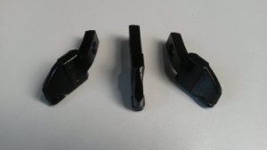 Set of 3 Lumag BSF15 Stump Grinder Teeth - Single Bolt Fitment