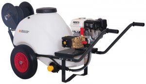 2900 psi / 200 Bar Honda Engined Wheelbarrow Pressure Washer with a 120L Tank & 20m Hose