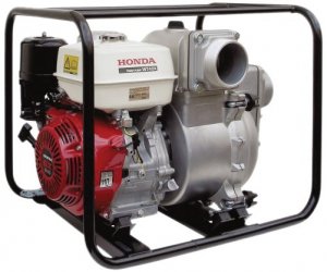 Honda WT40 4" GX390 Petrol-Engined Trash Water Pump in Carry Frame - 1600 Lpm