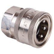 ARS220 Female Quick Release Adaptor to 3/8" BSP Female Thread - Nickel Plated Brass Body