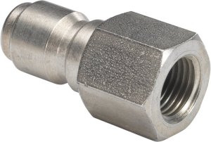 3/8" Male QR Coupler to 3/8" BSP Female - Up to 280 bar / 4050 Psi