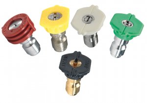 1/4" BE Quick Release Pressure Washer Nozzle Set - 03