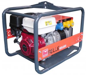 Belle GPX5000 Honda Powered 5kva / 4kw Stackable Generator