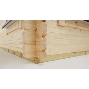 10x14 Power Chalet Log Cabin | Scandinavian Timber