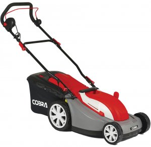 Cobra GTRM34 34cm / 13" Electric Lawnmower with Rear Roller