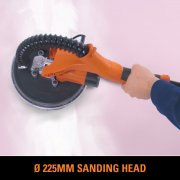 Evolution R225DWS 225mm Telescopic Dry Wall Sander with LED Torch
